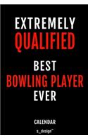 Calendar for Bowling Players / Bowling Player