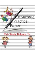 Handwriting Practice Paper
