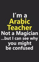 I'm a Arabic Teacher Not A Magician But I Can See Why You Might Be Confused