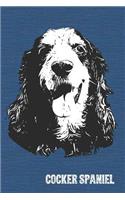 Cocker Spaniel Lined Notebook: An Elegant Lined Journal for Cocker Owners(38 Pedigree Prints Dog Journals and Notebooks)