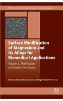 Surface Modification of Magnesium and Its Alloys for Biomedical Applications