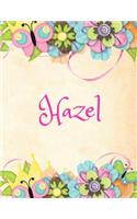 Hazel: Personalized Name Journal Composition Notebook