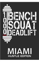 1000 Pounds Bench Squat Deadlift