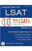 10 Real LSATs Grouped by Question Type: LSAT Practice Book I