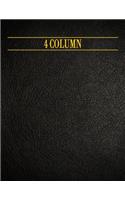 4 Column: 128 Page Ledger