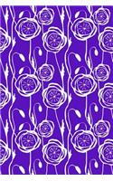 Journal Notebook Scribbly Flowers Pattern 6: 110 Page Lined and Numbered Journal With Index Pages In Portable 6 x 9 Size, Perfect For Writing, Taking Notes, List Making, Journaling and Doodling(39 The Write Way Lined Journal)