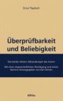 Uberprufbarkeit und Beliebigkeit