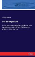 Das Streitgedicht: in der altprovenzalischen Lyrik und sein Verhältniss zu ähnlichen Dichtungen anderer Litteraturen