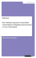 How Stimulus-responsive Extracellular Vesicle Release is Regulated and Associated to Lewy body disease