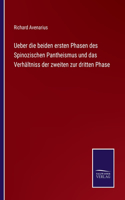 Ueber die beiden ersten Phasen des Spinozischen Pantheismus und das Verhältniss der zweiten zur dritten Phase