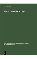 Paul Von Hintze