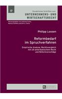 Reformbedarf Im Spruchverfahren