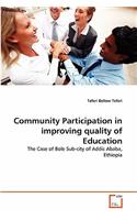 Community Participation in improving quality of Education