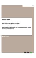 Befristete Arbeitsverträge