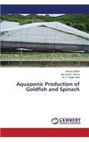 Aquaponic Production of Goldfish and Spinach