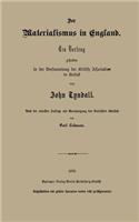 Der Materialismus in England