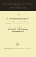 Schmelzgleichgewichte im System Eisen-Schwefel-Kohlenstoff-Phosphor und Silizium bei 1400°C