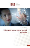 Site Web Pour Vente Achat En Ligne