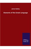 Elements of the Greek Language