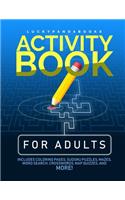 Activity Book for Adults