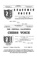 Scaccic / Chess Voice No. 1-21 1968-71