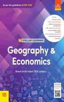 On Board! Stellar Learning Geography & Economics For Class 10 By Ratna Sagar