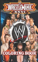 WWE WrestleMania Coloring Book