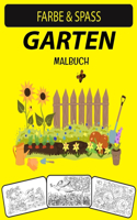 Garten Malbuch: Neue und erweiterte Ausgabe Einzigartige Designs Garten Malbuch für Erwachsene