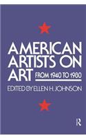 American Artists On Art