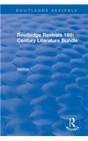 Routledge Revivals 18th Century Literature Bundle