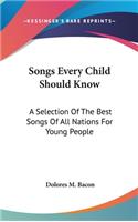 Songs Every Child Should Know