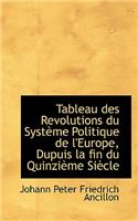 Tableau Des Revolutions Du Systeme Politique de L'Europe, Dupuis La Fin Du Quinzieme Siecle