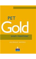 PET Gold Exam Maximiser No Key New Edition