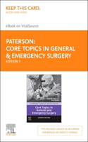Core Topics in General & Emergency Surgery - Elsevier E-Book on Vitalsource (Retail Access Card)