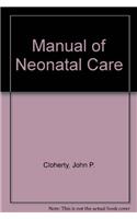 Manual of Neonatal Care