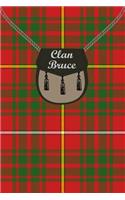 Clan Bruce Tartan Journal/Notebook