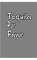 Tequila Por Favor: With a matte, full-color soft cover this Cornell lined notebook is the ideal size (6x9in) 54 pages to write in. It makes an excellent gift too