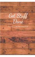 Get Stuff Done To-Do List Notebook