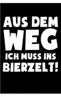 ...Ich Muss Ins Bierzelt: Notizbuch / Notizheft Für Oktoberfest Oktoberfest Wiesn Outfit Deko Party Hemd A5 (6x9in) Dotted Punktraster