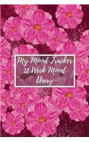 My Mood Tracker 12 Week Mood Diary: One Page Per Day Mood Tracker Journal