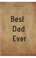 Best Dad Ever Notebook