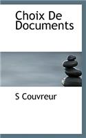 Choix de Documents