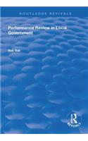Performance Review in Local Government