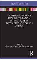 Transformation of Higher Education Institutions in Post-Apartheid South Africa