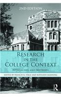 Research in the College Context