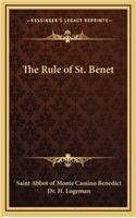 The Rule of St. Benet