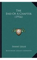 End of a Chapter (1916)