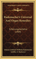 Rademacher's Universal and Organ Remedies: Erfahrungsheillehre (1909)