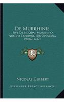 De Murrhinis