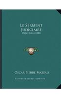 Le Serment Judiciaire